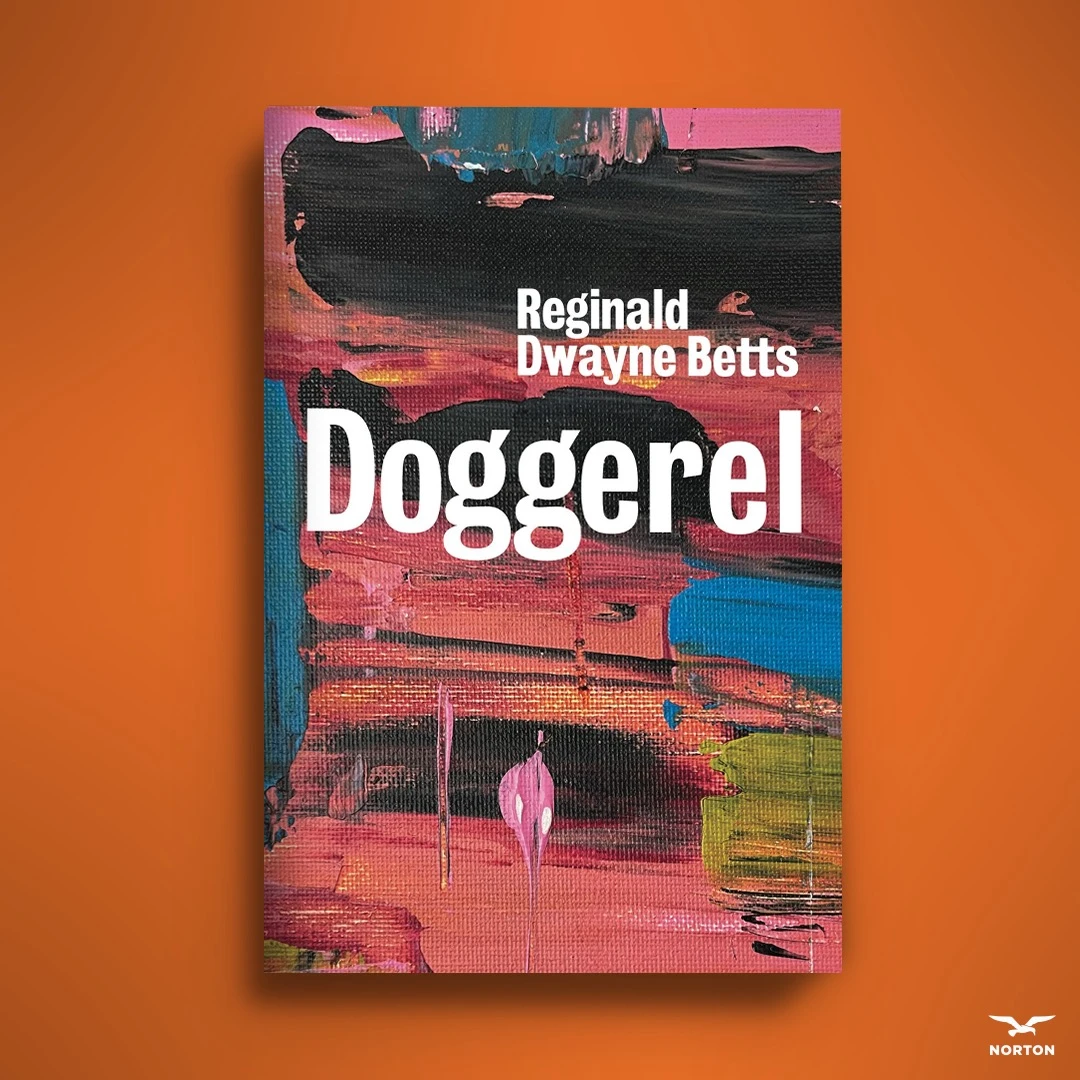 Doggerel book cover on an orange background.